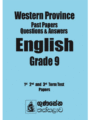 Western Province Past Papers Questions & Answers – English Grade 9
